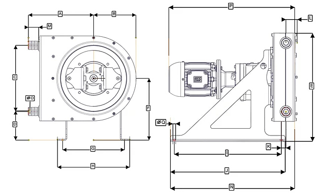 Albin蠕動(dòng)計(jì)量泵ALP30F結(jié)構(gòu)圖.jpg Albin蠕動(dòng)泵ALP 30F / ALP 30VM / ALP 45F / ALP 45VM